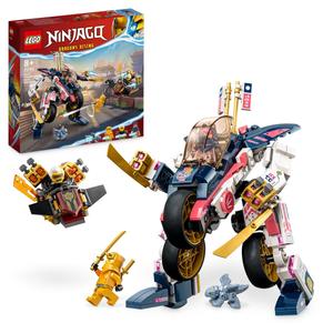 LEGO Ninjago, кубики, Механ Соры, трансформирующийся в гоночный мотоцикл, 71792