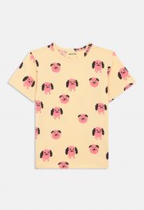 Футболка Mini Rodini DOGGIES TEE UNISEX, Yellow