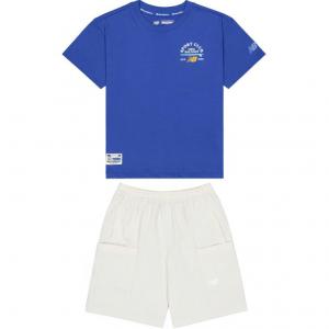 Детская повседневная спортивная одежда New Balance, синий