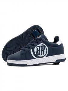 Breezy Rollers Кроссовки на колесиках темно-синего/белого цвета