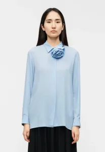 Блузка на пуговицах calca camicia Marella, Azzurro
