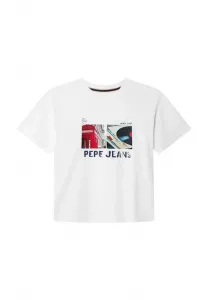 Футболка с принтом Pepe Jeans, White
