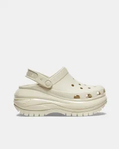 Женские сабо Classic Mega Crush Crocs, светло-бежевый