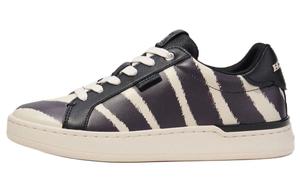 Lowline Low-Top Skateboard Shoes Women's Zebra Color COACH