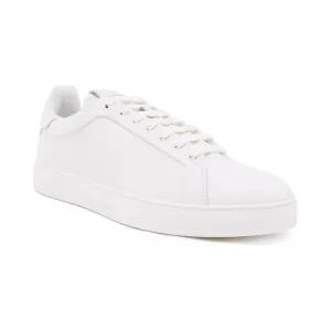 Кожаная спортивная обувь Emporio Armani, белый