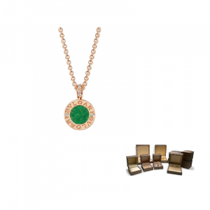 BVLGARI Колье из розового золота 18K унисекс