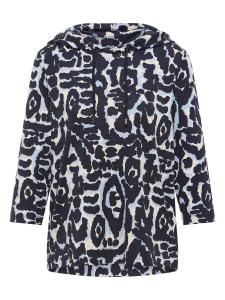 Толстовка CECIL, темно-синий/светло-синий