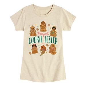 Футболка с принтом Girls princess royal cookie tester christmas Disney, Birch