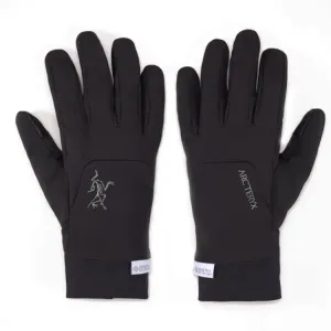 Arcteryx Перчатки Soft Shell Fabric Unisex Black