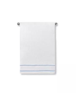 Хлопковое полотенце в полоску Bowery Cassadecor, белый