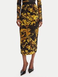 Юбка-карандаш slim fit 79HAE806 JS500 Versace Jeans Couture, чёрный