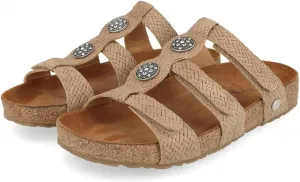 Женские кожаные сандалии HAFLINGER Alice с открытым носком и регулируемой застежкой