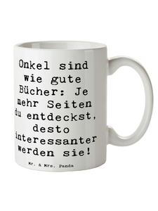 Кружка Uncle Books с надписью белого цвета Mr. & Mrs. Panda