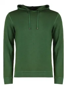 Свитер с капюшоном Moorer, зеленый