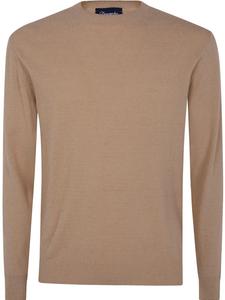 Джемпер тонкой вязки Drumohr, коричневый