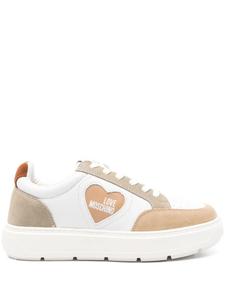 Love Moschino кроссовки с логотипом, белый