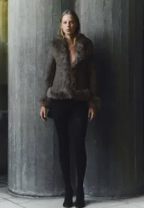 Зимняя куртка Mango, Grey