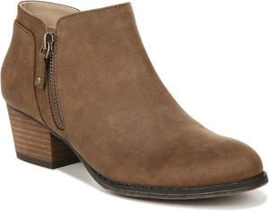 Женские ботильоны LifeStride, модель Blake с молнией, Brown