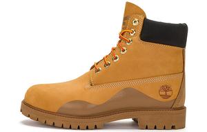 Мужские уличные ботинки Timberland высокие с логотипом, коричневый