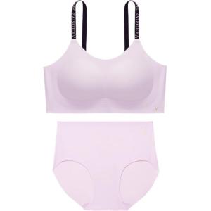 Коллекция "Jelly Strip" Комплект нижнего белья Женский Розово-фиолетовый Victoria's Secret