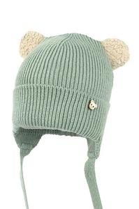 EDITH детская шапка из смесовой шерсти Jamiks, зеленый