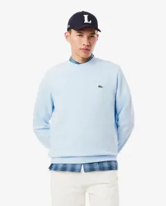 Мужская толстовка из флиса классического кроя Lacoste, светло-голубой