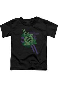 Детская футболка с коротким рукавом в виде фонариков из комиксов DC Comics Gildan, черный