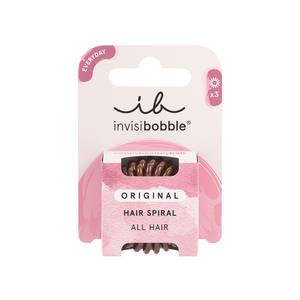 Резинка для волос everyday pretzel brown Invisibobble, количество 3 шт.