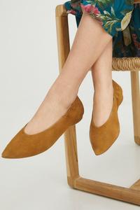 Замшевые балетки Medicine, коричневый