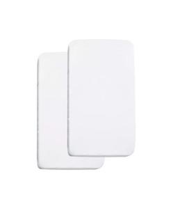 Универсальная простыня и водонепроницаемый чехол для матраса-колыбели размером 36 x 18 дюймов (2 шт.) Breathablebaby, серый