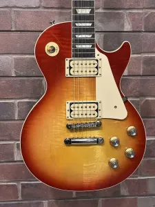 Gibson Les Paul Standard '60s Double Trouble 2025 - 8,5 фунтов Винтажный вишневый санберст