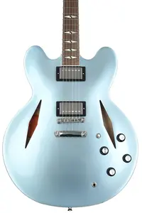 Электрогитара Epiphone Dave Grohl DG-335 с полым корпусом - цвет Pelham Blue