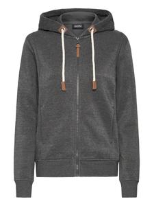 Худи с капюшоном на молнии Oxmo OXMILLE , Dark grey