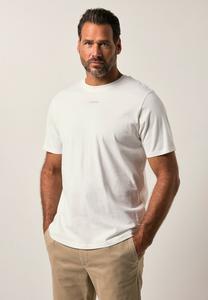 Футболка JP1880 SHORT SLEEVE ROUND NECK, Off White/White