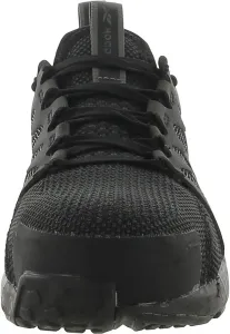 Женские рабочие ботинки Reebok Fusion Flexweave с белым композитным носком, черно-белый