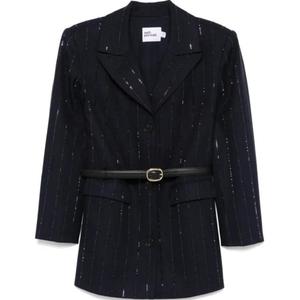 Self-portrait Расшитый стразами пиджак для автопортрета, Marine Blue