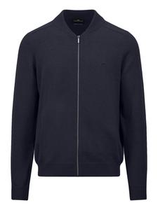 FYNCH-HATTON Трикотажный кардиган в темно-синем цвете