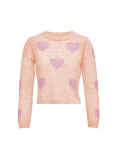 Женский свитер цвета розовой лаванды myMo