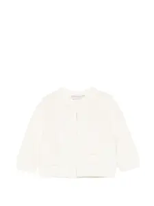 Кардиган с передними карманами Bonpoint, белый