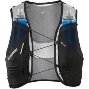 Майка S/LAB PULSAR 3, унисекс, умеренная шнуровка Salomon, черный белый