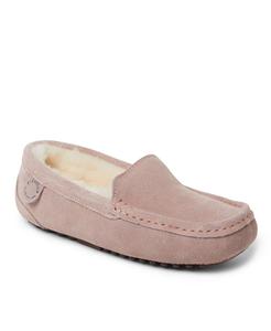 Женские мокасины без шнуровки Mel из натуральной овчины Dearfoams, розовый