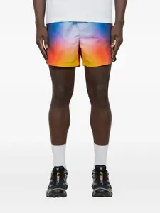 Плавки-шорты с эффектом металлик CASABLANCA, синий