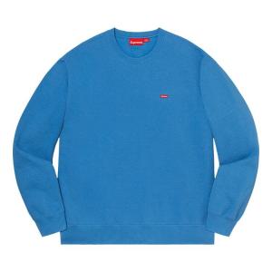Толстовка Supreme Small Box Crewneck Pale Royal, синий