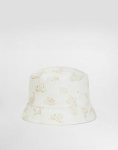 Панамка из ткани с принтом в виде луны и звезд Dolce&Gabbana, мультиколор