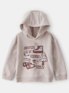 Толстовка светло-коричневого цвета OshKosh