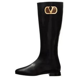 Valentino Ботинки VLogo Signature высокие женские black