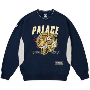 Свитер Palace Tora Tora Crew, Navy