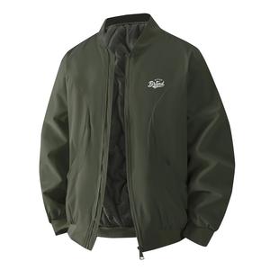 Пуховик Unisex с воротником-стойкой утепленный WARRIOR, army зеленый