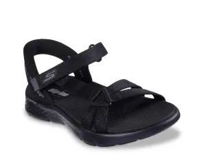 Сандалии Hands Free Slip-Ins: Go Walk Flex SD Illuminate Sport Sandal Skechers, черный