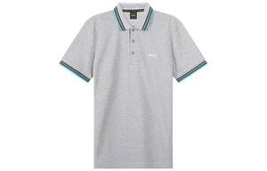 Футболка поло мужская серая HUGO BOSS